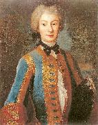Anna Orzelska in riding habit. Louis de Silvestre